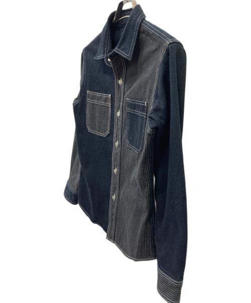 KOJIMA GENES（コジマジーンズ）KOJIMA GENES (コジマジーンズ) デニムシャツ ネイビー サイズ:M 未使用品の古着・服飾アイテム
