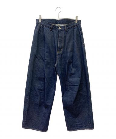 2TUCK WIDE DENIM PANTSデニムパンツS031404 1086000867361418_01_0365w.jpeg