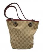 GUCCIグッチ）の古着「バッグ」｜ベージュ