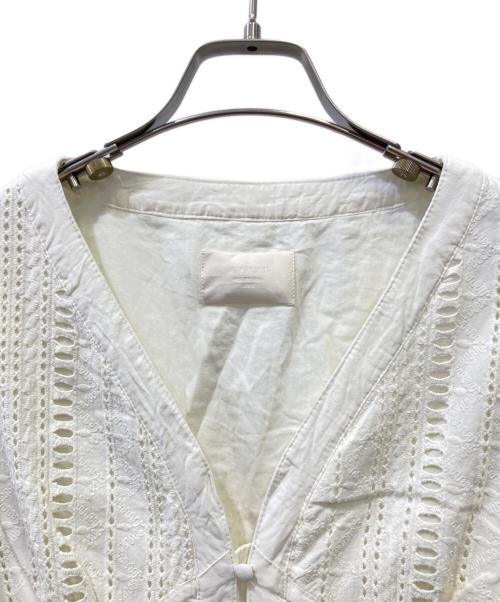 Ameri（アメリ）Ameri (アメリ) 長袖ワンピース アイボリー サイズ:Freeの古着・服飾アイテム