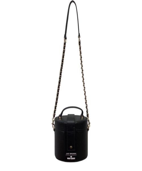 MARY QUANT（マリークヮント）MARY QUANT (マリークヮント) ショルダーバッグ ブラックの古着・服飾アイテム