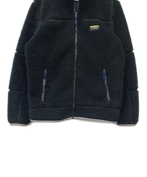 L.L.Bean（エルエルビーン）L.L.Bean (エルエルビーン) ボアフリースジャケット ブラック サイズ:Sの古着・服飾アイテム
