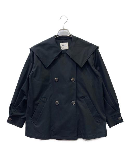 BEAMS HEART（ビームスハート）BEAMS HEART (ビームスハート) コート ブラック サイズ:43の古着・服飾アイテム