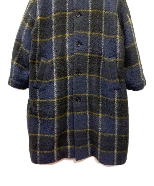 BEAMS BOY（ビームスボーイ）BEAMS BOY (ビームスボーイ) モヘアコート ネイビー サイズ:Freeの古着・服飾アイテム