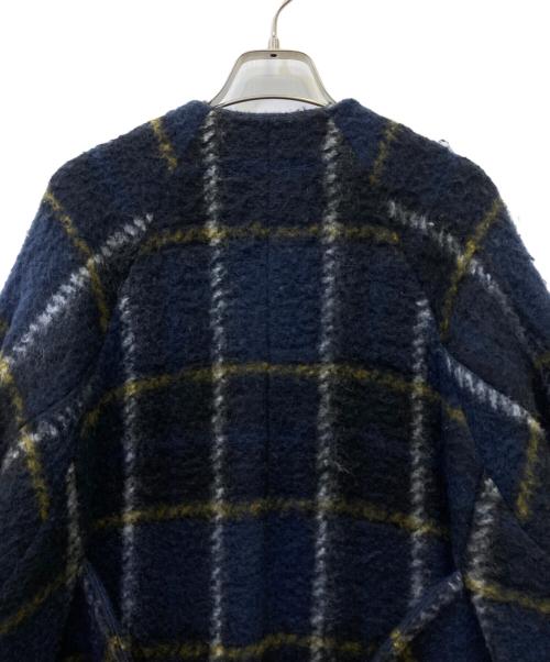 BEAMS BOY（ビームスボーイ）BEAMS BOY (ビームスボーイ) モヘアコート ネイビー サイズ:Freeの古着・服飾アイテム