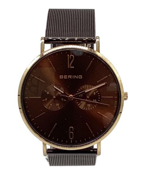 BERING（ベーリング）BERING (ベーリング) リストウォッチ ブラウンの古着・服飾アイテム