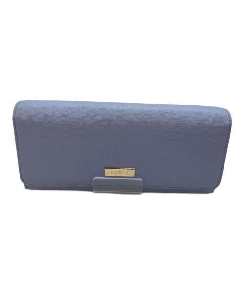FURLA（フルラ）FURLA (フルラ) 長財布 ブルーの古着・服飾アイテム