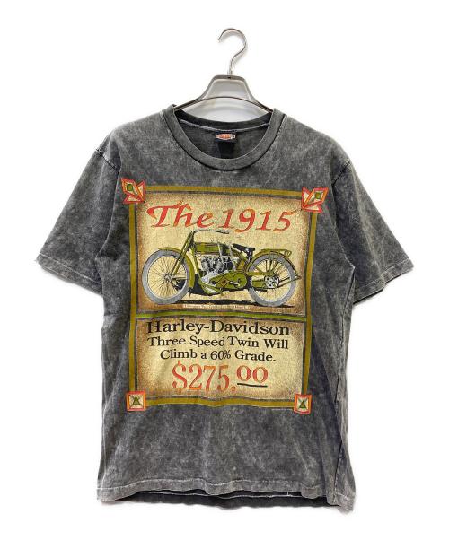 HARLEY-DAVIDSON（ハーレーダビッドソン）HARLEY-DAVIDSON (ハーレーダビッドソン) 半袖カットソー グレー サイズ:Lの古着・服飾アイテム