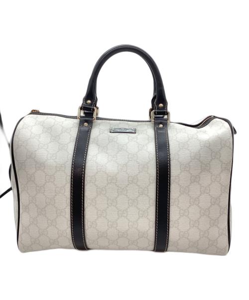 GUCCI（グッチ）GUCCI (グッチ) ミニボストンバッグ ホワイトの古着・服飾アイテム