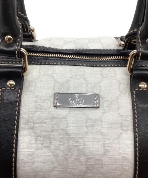 GUCCI（グッチ）GUCCI (グッチ) ミニボストンバッグ ホワイトの古着・服飾アイテム