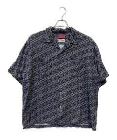 中古・古着通販】GAKKIN (ガッキン) JACQUARD LOTUS LEAVES S／S SHIRT