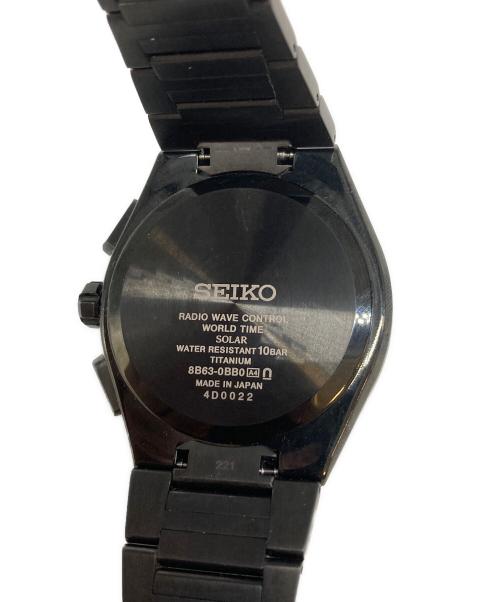 SEIKO（セイコー）SEIKO (セイコー) 腕時計 ブラックの古着・服飾アイテム