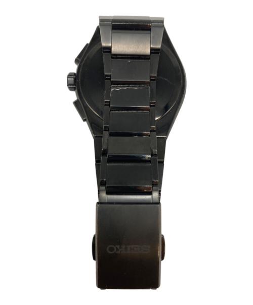 SEIKO（セイコー）SEIKO (セイコー) 腕時計 ブラックの古着・服飾アイテム