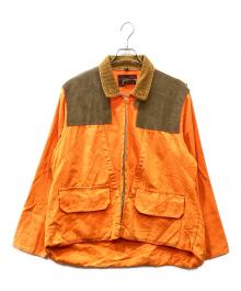10-X（テン）の古着「ハンティングジャケット」｜オレンジ×グレー