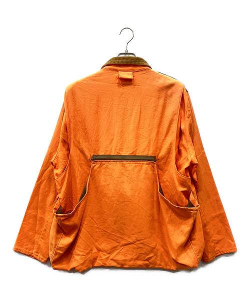 10-X（テン）10-X (テン) ハンティングジャケット オレンジ×グレー サイズ:Lの古着・服飾アイテム
