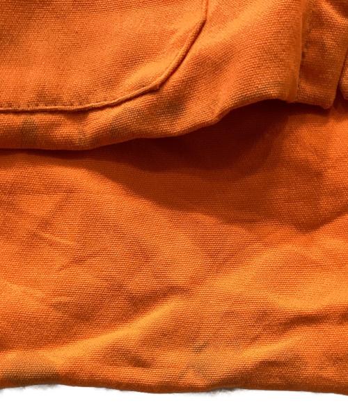 10-X（テン）10-X (テン) ハンティングジャケット オレンジ×グレー サイズ:Lの古着・服飾アイテム