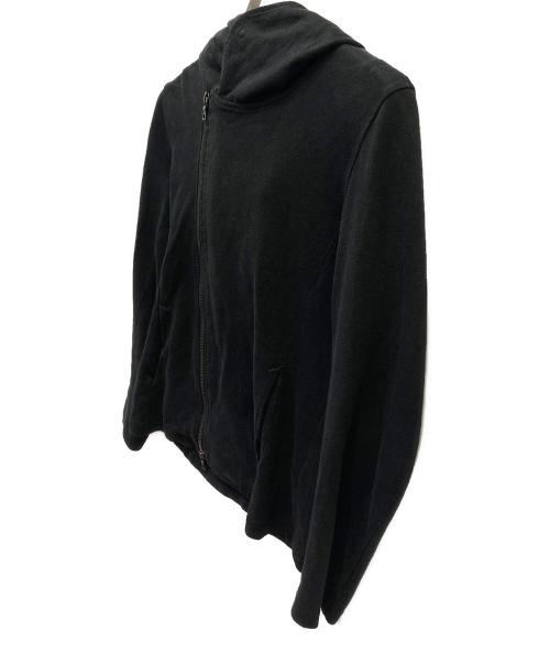 ISAMU KATAYAMA BACKLASH（イサムカタヤマ・バックラッシュ）ISAMU KATAYAMA BACKLASH (イサムカタヤマ・バックラッシュ) ジップパーカー ブラック サイズ:Mの古着・服飾アイテム