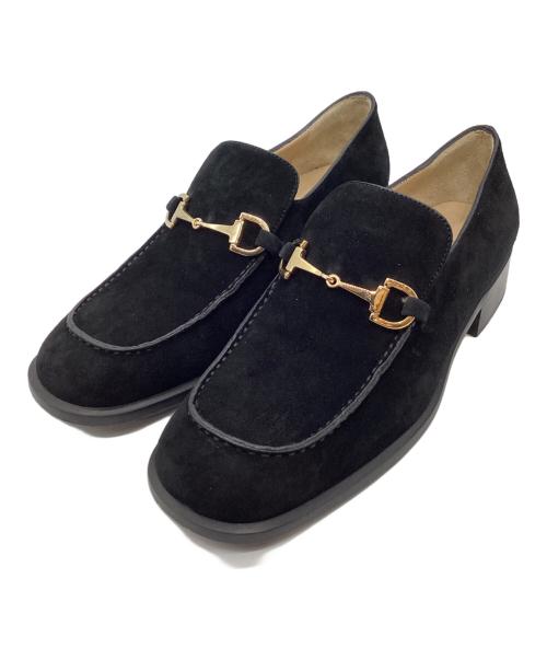 GUCCI（グッチ）GUCCI (グッチ) ローファー ブラック サイズ:23cmの古着・服飾アイテム