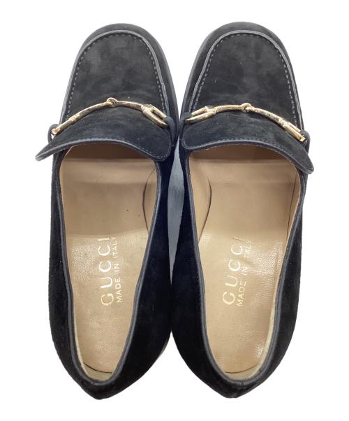 GUCCI（グッチ）GUCCI (グッチ) ローファー ブラック サイズ:23cmの古着・服飾アイテム