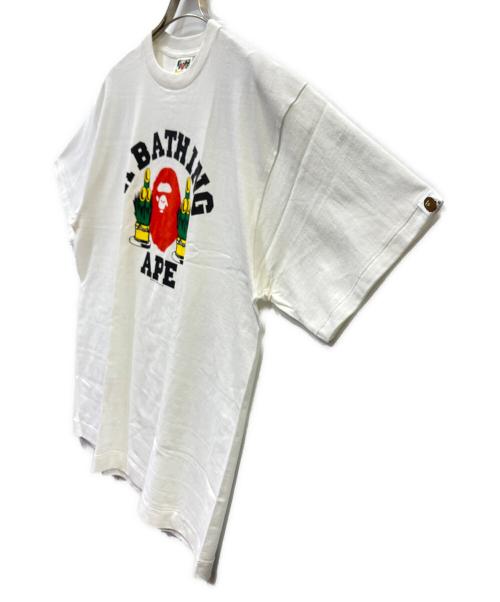 BAPE BY A BATHING APE（ベイプバイアベイシングエイプ）BAPE BY A BATHING APE (ベイプバイアベイシングエイプ) Tシャツ ホワイト サイズ:XLの古着・服飾アイテム