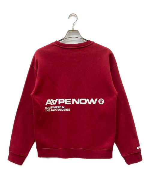 Aape BY A BATHING APE（エーエイプ バイ アベイシングエイプ）Aape BY A BATHING APE (エーエイプ バイ アベイシングエイプ) スウェット レッド サイズ:Sの古着・服飾アイテム