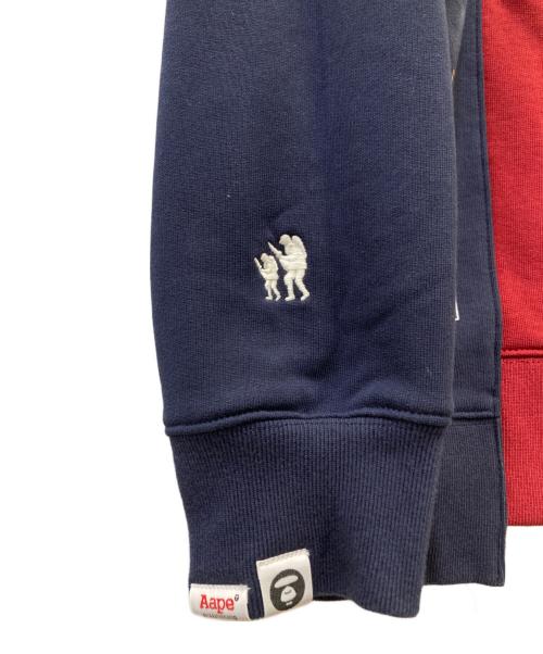 Aape BY A BATHING APE（エーエイプ バイ アベイシングエイプ）Aape BY A BATHING APE (エーエイプ バイ アベイシングエイプ) 再構築スウェット マルチカラー サイズ:Sの古着・服飾アイテム