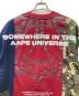 中古・古着 Aape BY A BATHING APE (エーエイプ バイ アベイシングエイプ) 再構築スウェット マルチカラー サイズ:S：12000円