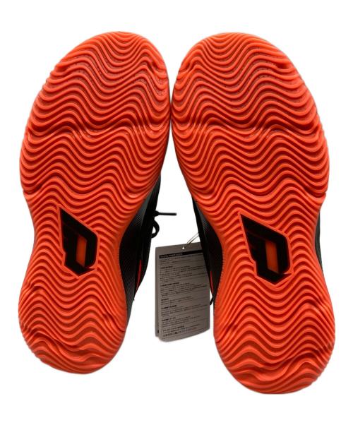 adidas（アディダス）adidas (アディダス) バスケットボール シューズ DAME CERTIFIED 2 MDU58 IE7791 ブラック×オレンジ サイズ:27ｃｍ 未使用品の古着・服飾アイテム