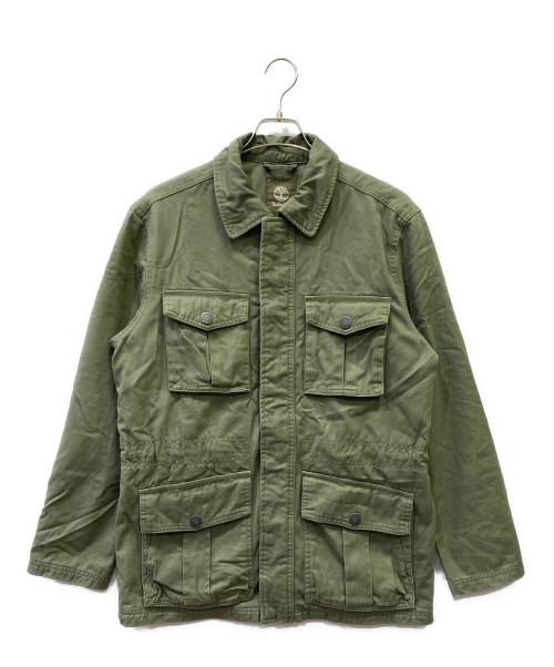 Timberland（ティンバーランド）Timberland (ティンバーランド) ミリタリージャケット グリーン サイズ:Mの古着・服飾アイテム