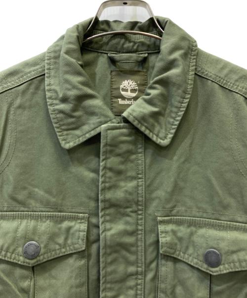 Timberland（ティンバーランド）Timberland (ティンバーランド) ミリタリージャケット グリーン サイズ:Mの古着・服飾アイテム