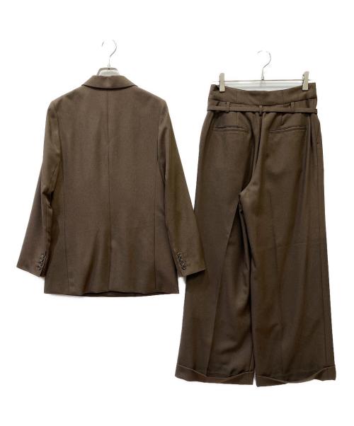 SUIT SELECT（スーツセレクト）SUIT SELECT (スーツセレクト) セットアップスーツ ブラウン サイズ:M 未使用品の古着・服飾アイテム