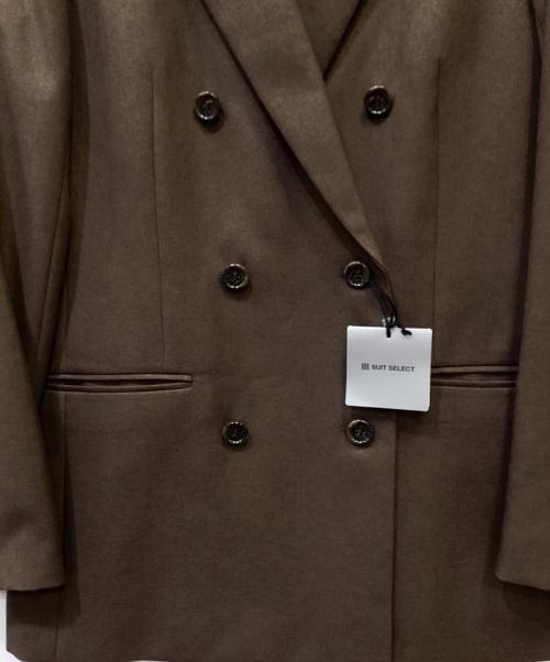 SUIT SELECT（スーツセレクト）SUIT SELECT (スーツセレクト) セットアップスーツ ブラウン サイズ:M 未使用品の古着・服飾アイテム