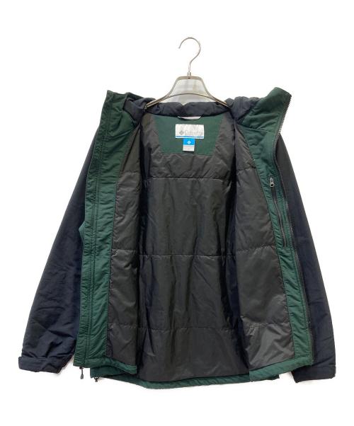 Columbia（コロンビア）Columbia (コロンビア) ラビリンスキャニオン2ジャケット グリーン×ブラック サイズ:Sの古着・服飾アイテム