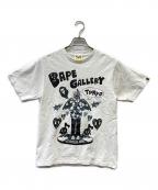 A BATHING APEア ベイシング エイプ）の古着「半袖カットソー」｜ホワイト