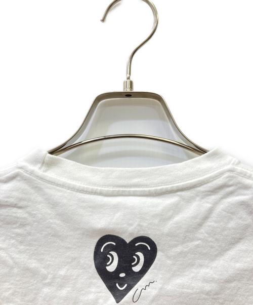 A BATHING APE（ア ベイシング エイプ）A BATHING APE (ア ベイシング エイプ) 半袖カットソー ホワイト サイズ:Sの古着・服飾アイテム