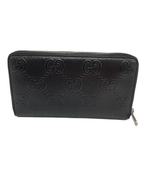 GUCCI（グッチ）GUCCI (グッチ) 長財布 ブラックの古着・服飾アイテム