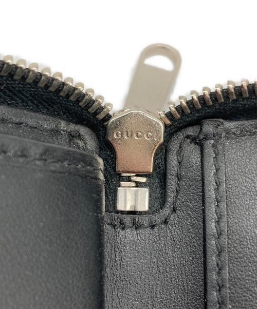 GUCCI（グッチ）GUCCI (グッチ) 長財布 ブラックの古着・服飾アイテム