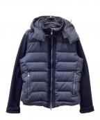 MONSIEUR NICOLEムッシュニコル）の古着「ダウンジャケット」｜ネイビー