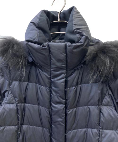 23区（ニジュウサンク）23区 (ニジュウサンク) ダウンコート ブラック サイズ:34の古着・服飾アイテム