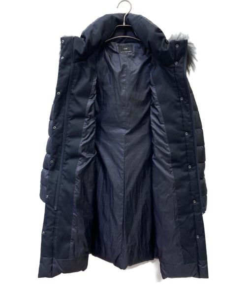 23区（ニジュウサンク）23区 (ニジュウサンク) ダウンコート ブラック サイズ:34の古着・服飾アイテム