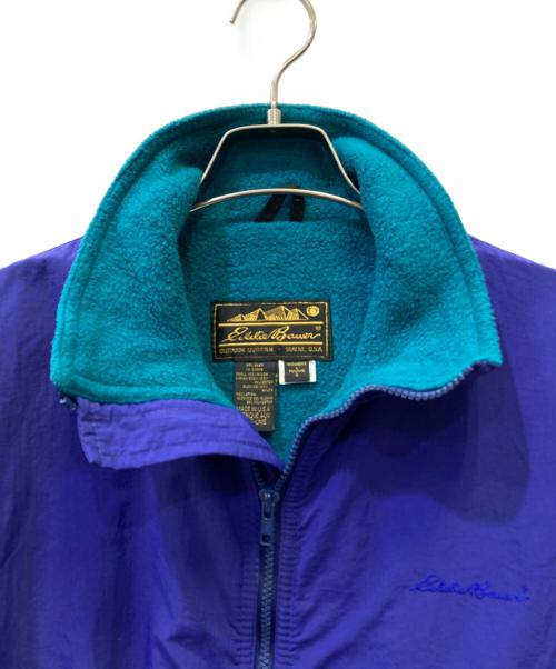 Eddie Bauer（エディーバウアー）Eddie Bauer (エディーバウアー) ナイロンジャケット パープル サイズ:Lの古着・服飾アイテム