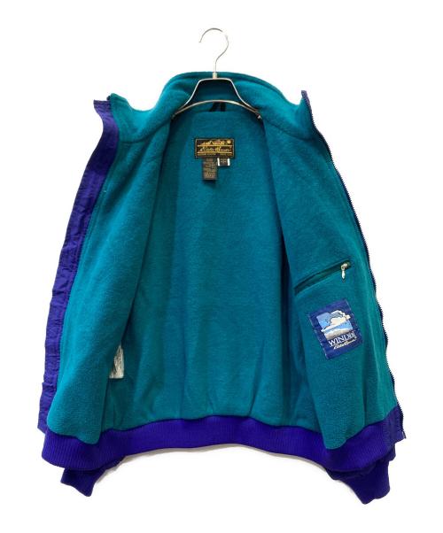 Eddie Bauer（エディーバウアー）Eddie Bauer (エディーバウアー) ナイロンジャケット パープル サイズ:Lの古着・服飾アイテム