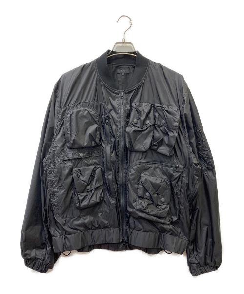 BEAMS（ビームス）BEAMS (ビームス) 撥水マルチポケットMA-1ジャケット ブラック サイズ:Lの古着・服飾アイテム