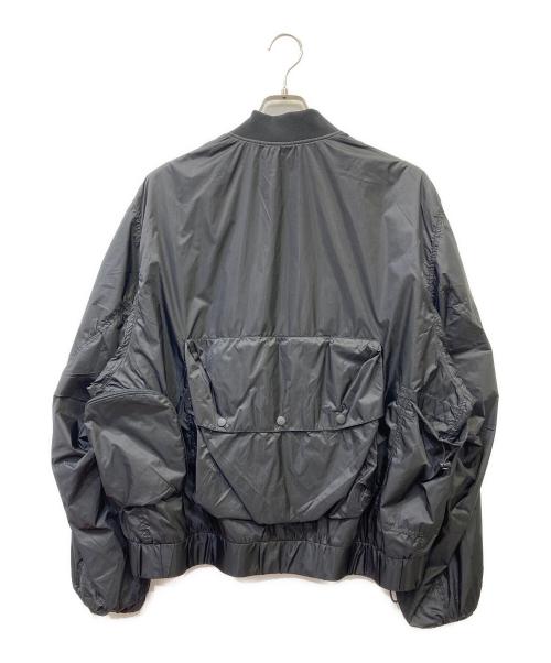 BEAMS（ビームス）BEAMS (ビームス) 撥水マルチポケットMA-1ジャケット ブラック サイズ:Lの古着・服飾アイテム