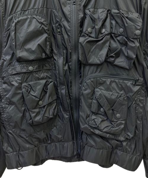BEAMS（ビームス）BEAMS (ビームス) 撥水マルチポケットMA-1ジャケット ブラック サイズ:Lの古着・服飾アイテム