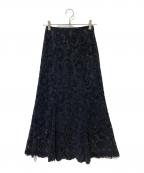 VERMEIL par ienaヴェルメイユ パー イエナ）の古着「プリーツスカート」｜ブラック