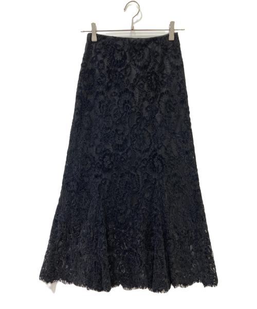 VERMEIL par iena（ヴェルメイユ パー イエナ）VERMEIL par iena (ヴェルメイユ パー イエナ) プリーツスカート ブラック サイズ:34の古着・服飾アイテム