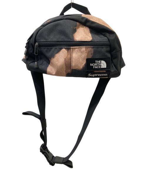 THE NORTH FACE（ザ ノース フェイス）THE NORTH FACE  (ザ ノース フェイス) Supereme (シュプリーム) ボディバッグ ブラック×ブラウンの古着・服飾アイテム