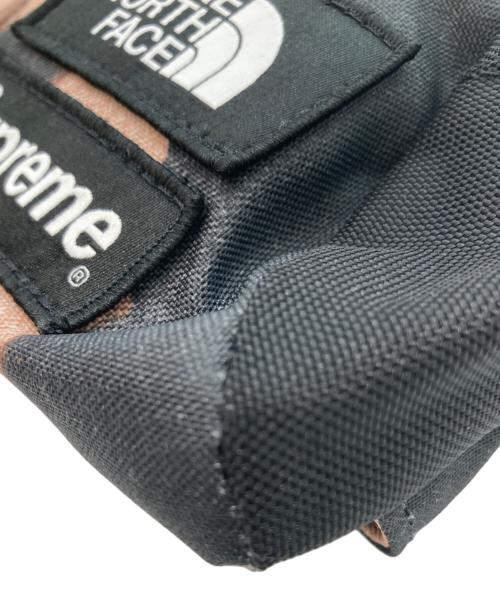 THE NORTH FACE（ザ ノース フェイス）THE NORTH FACE  (ザ ノース フェイス) Supereme (シュプリーム) ボディバッグ ブラック×ブラウンの古着・服飾アイテム