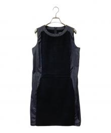 'S Max Mara（エスマックスマーラ）の古着「ノースリーブワンピース」｜ブラック